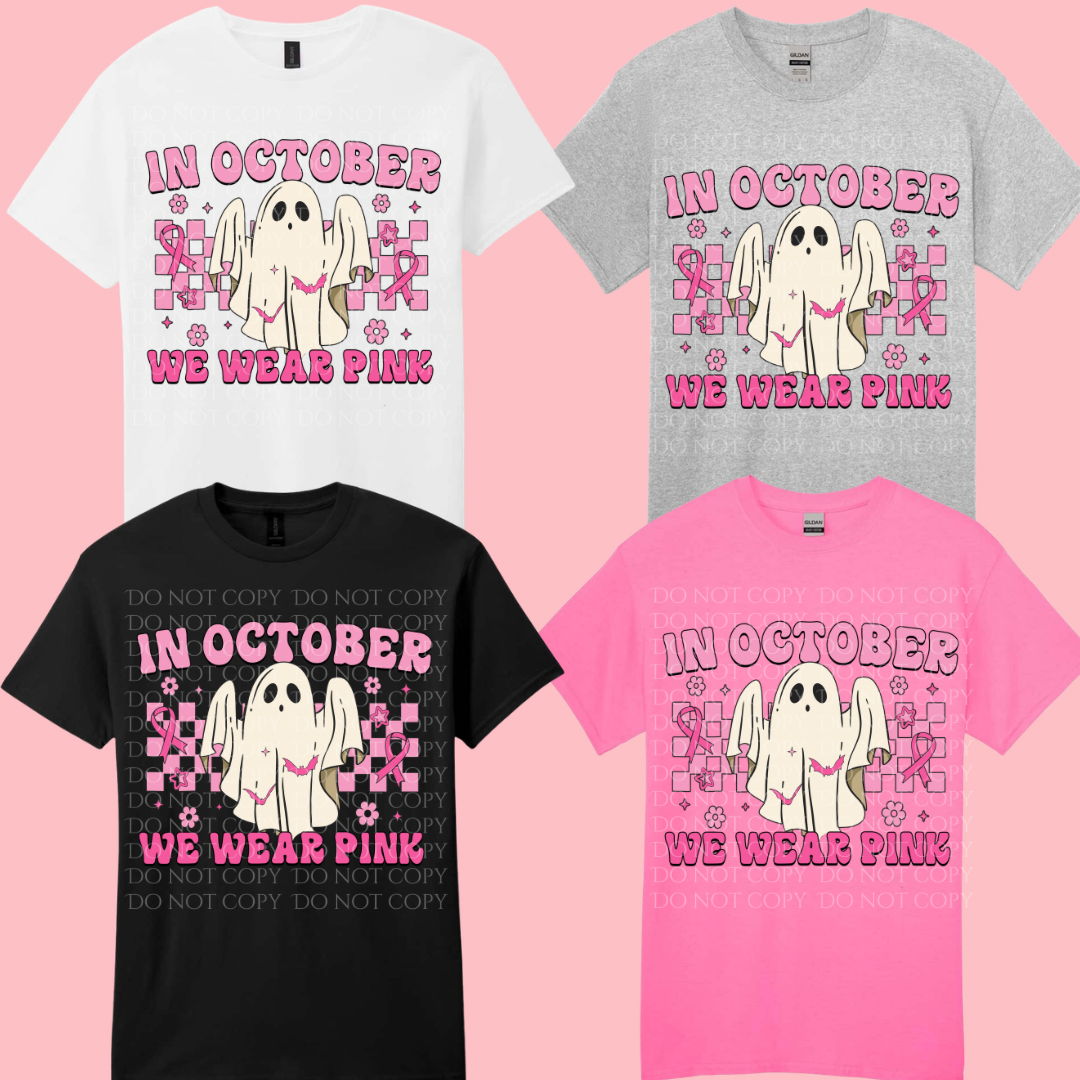 In October We Wear Pink Ghost