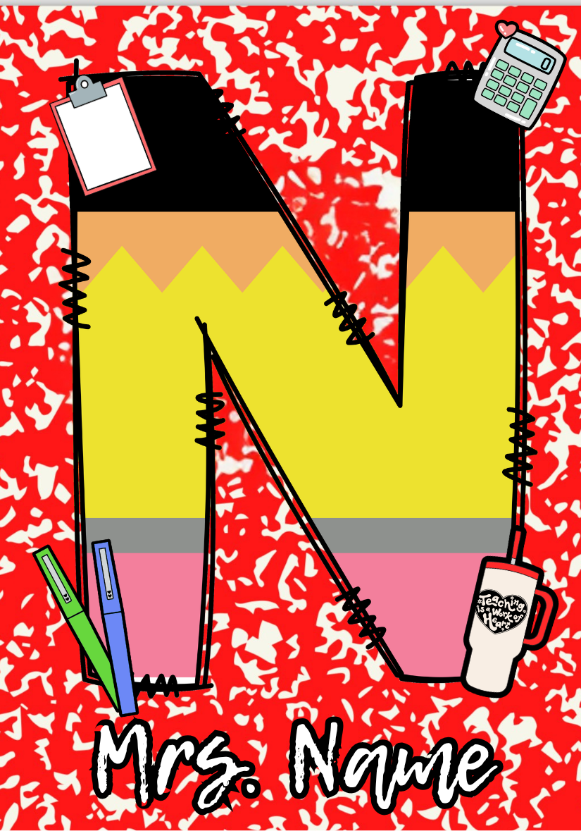 Personalized Pencil