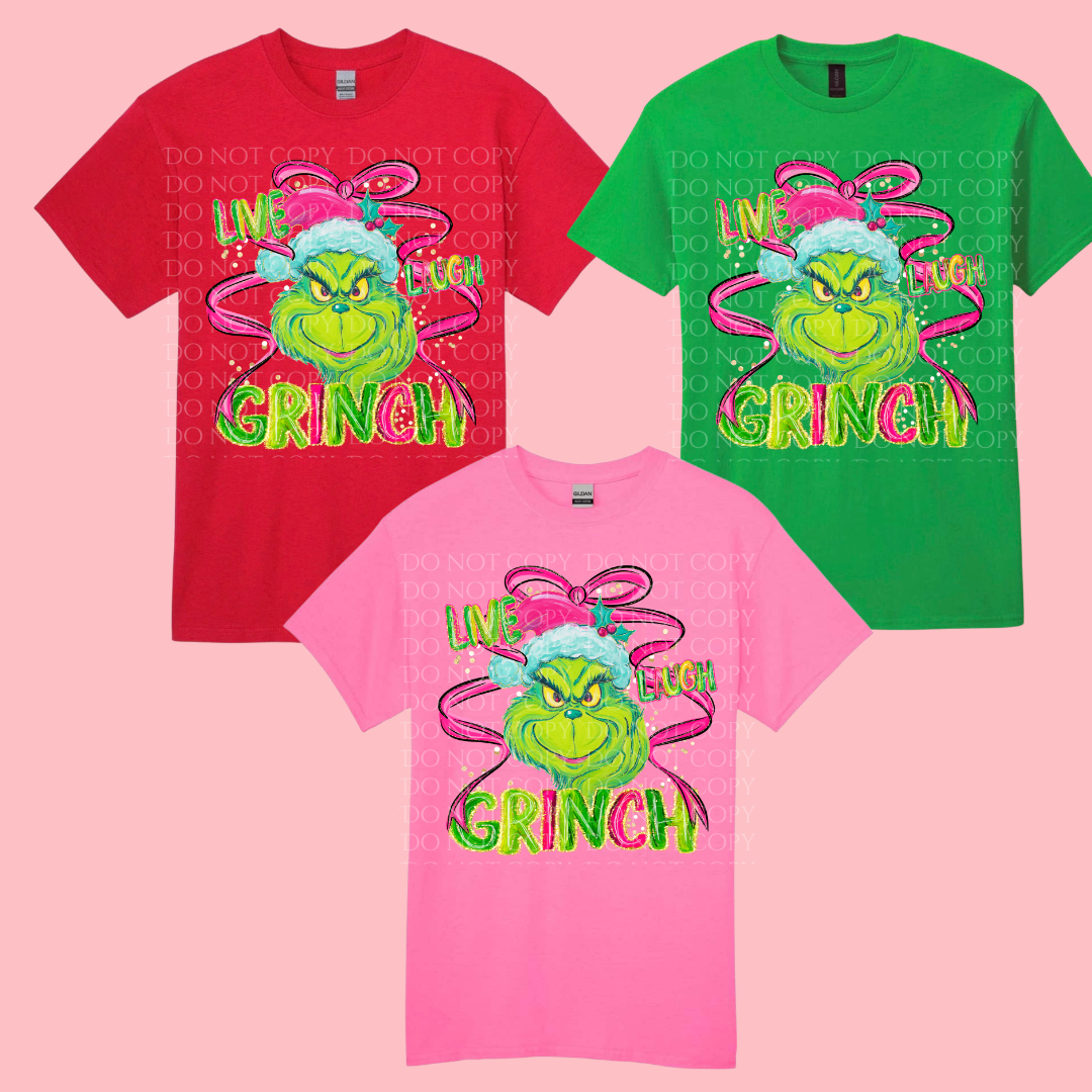 Live,Laugh,Grinch