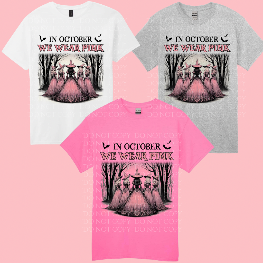 In October We Wear Pink Witches