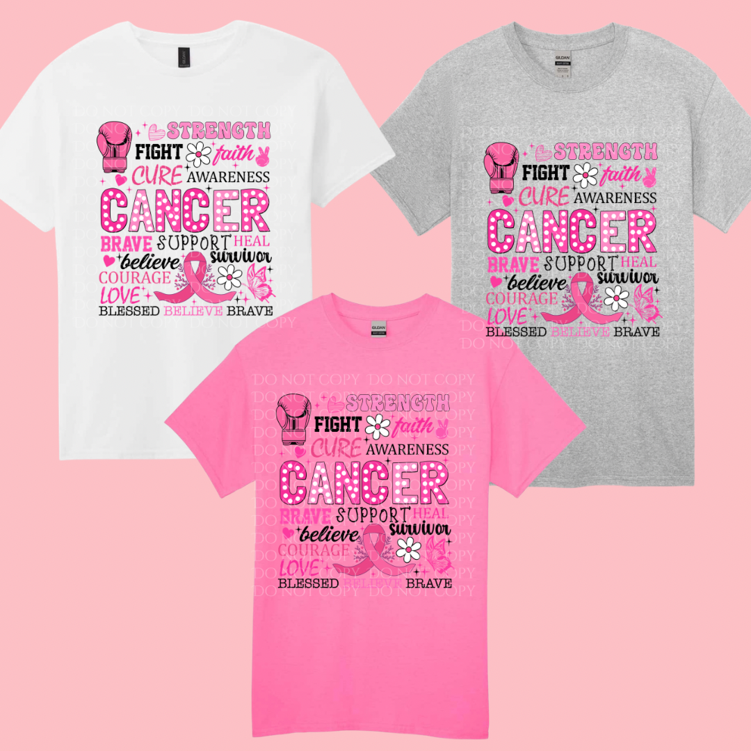 Pink Ribbon Strength & Faith