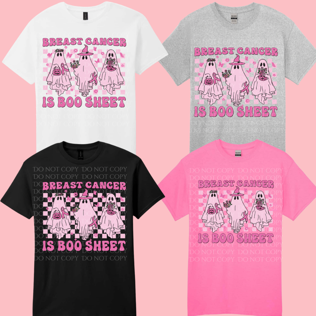 Breast Cancer is Boo Sheet