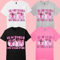 Pumpkins In October We Wear Pink