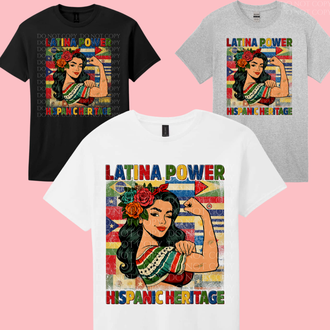 Latina Power Hispanic Heritage