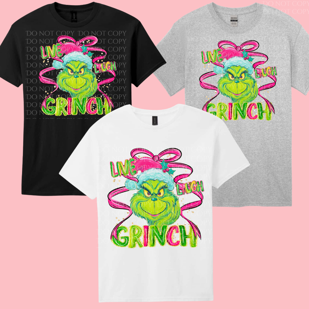 Live,Laugh,Grinch